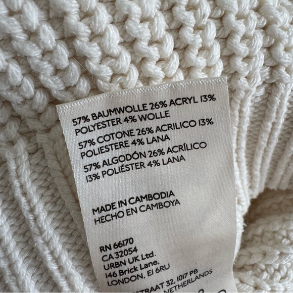 Anthropologie Maeve | V-Neck Sculptured Pullover Sweater ~ XLP - Picture 11 of 12